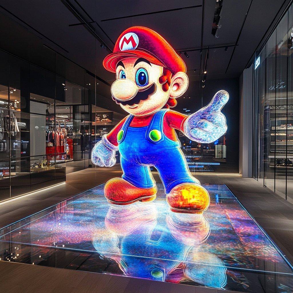 Mario Hologram