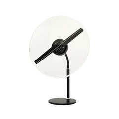3D hologram fan with cover front view